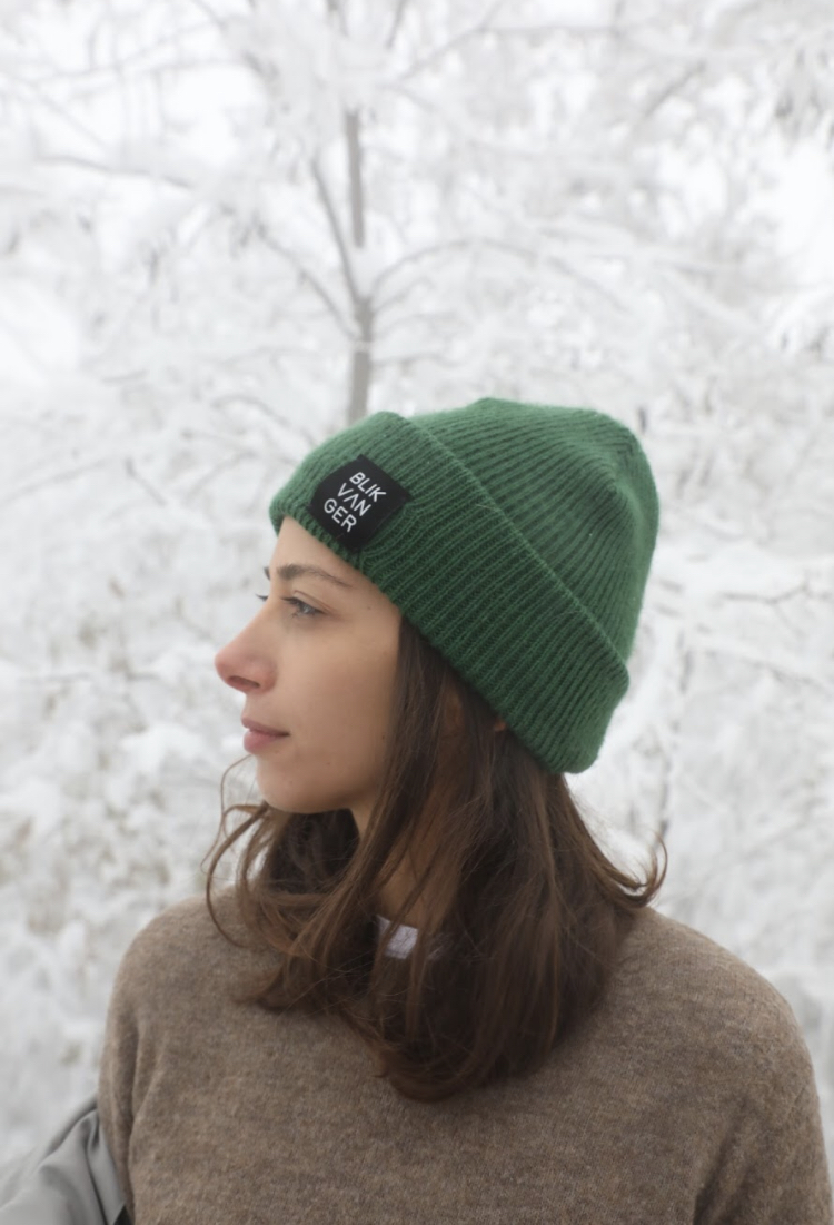 Green hat with Blikvanger logo (Made to order)